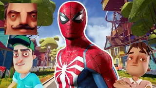 Hello Neighbor - My New Neighbor Spider-Man Sam Raimi Act 3 Gameplay Walkthrough