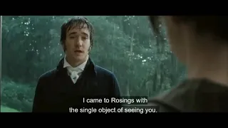 Pride and Prejudice - The Proposal scene