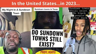 Unmasking America: The Continuation of Sundown Towns in America