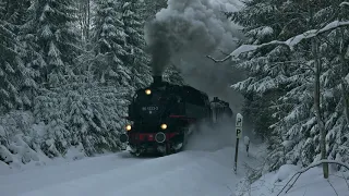 Winter im Erzgebirge mit 86 1333