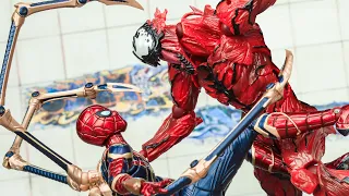 Spider-Man And Venom Carnage Action Figure Stop Motion