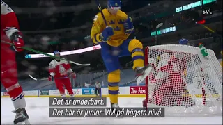 Elmer Söderblom CRAZY BETWEEN THE LEGS GOAL WJC 2021