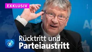 Langjähriger Parteichef Meuthen verlässt die AfD