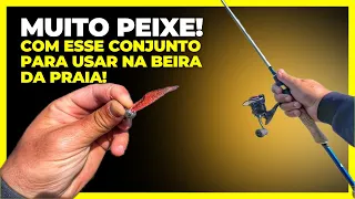 Pesca na PRAIA com ISCA ARTIFICIAL! O QUE LEVAR? | DICAS - PESCARIA DE PRAIA COM ISCAS ARTIFICIAIS