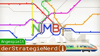 NIMBY Rails Angespielt - Baue Zugstrecken auf einer realen Weltkarte - deutsch gameplay Tutorial