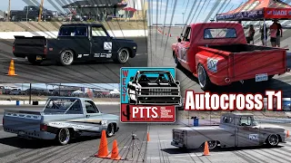 2021 Pro Touring Truck Shootout West T1 Autocross - Full Length Version - PTTS
