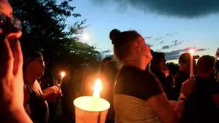 Hundreds turn out for vigil for slain St. Cloud woman