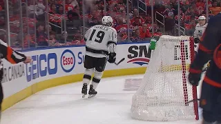 Alex Iafallo with a goal vs. Edmonton Oilers