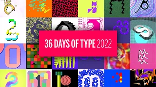 An animation a day for 36 Days [of Type] 2022