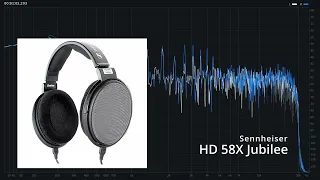 Sennheiser HD 58X Jubilee ヘッドフォン出力音