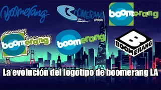 La evolución del logotipo de boomerang LA | RAM18 cartoon