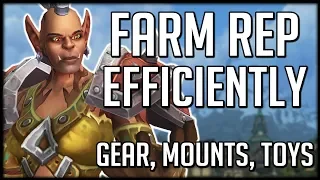 How To EFFICIENTLY Farm Reputation In BFA | WoW Battle for Azeroth