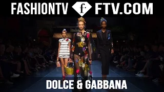 Exclusive Backstage at Dolce & Gabbana Spring 2016 Runway Show | MFW | FTV.com