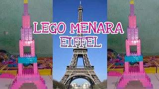 MEMBUAT MENARA EIFFEL DARI LEGO | LEGO CITY | LEGO BONGKAR PASANG