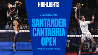 Highlights Men's Semifinals (Bela/Coello vs Galán/Lebrón) Adeslas Santander Cantabria Open 2022