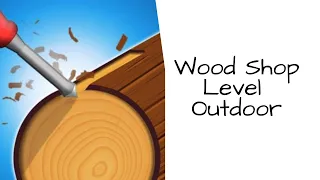 Wood Shop Game Level Outdoor