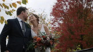 The Perfect Fall Barn Wedding | Emotional Wedding Vows