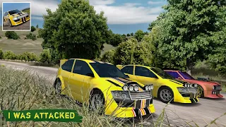 Rally fury I was overwhelmed when facing opponents when using a yellow car 😡‼️