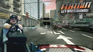 Офигенная городская мясорубка в FlatOut: Ultimate Carnage