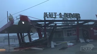 08-29-2021 Thibodaux, LA - Hurricane Ida Brings High Winds and Fallen Trees