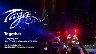 Tarja - Together - Live premiere, with Charlotte Wessels & Elize Ryd - live @ Luna Park - Argentina