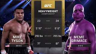 UFC 5 - Mike Tyson vs. Grimace - Boxing Kings 👑🥊