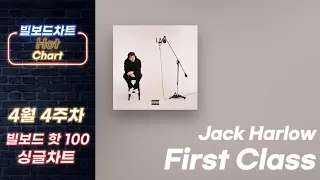 [빌보드차트 핫100]🔥4월 4주차 빌보드차트 HOT 100 Top 1-50｜멜론차트 x 최신 팝송 노래 모음 Billboardchart