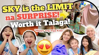 Sky Is The Limit Na Surprise! Worth It Talaga | Melason Family Vlog