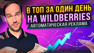 В топ за 1 день на Wildberries | Окно возможностей | Автоматическая реклама на Wildberries