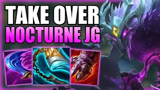 HOW TO PLAY NOCTURNE JUNGLE & TAKE OVER THE GAME! - Best Build/Runes S+ Guide - League of Legends