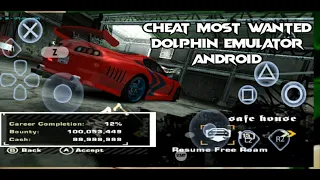 Tutorial Cheat Most wanted dolphin emulator android
