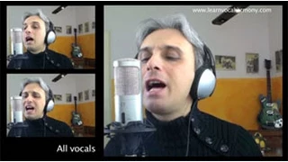 How to Sing She loves You Beatles Vocal Harmony Cover - Galeazzo Frudua