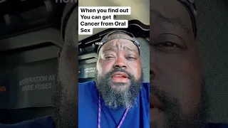 When you Find out Oral Sex Causes Cancer #trendingnow