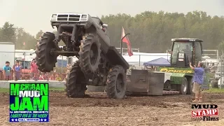 Mega Truck Sled Pulls- Michigan Mud Jam 2018