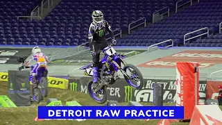 Detroit Supercross 2023 - RAW PRACTICE // Tomac, Anderson, Cianciarulo, Dean Wilson & more