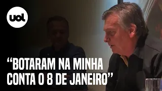 Bolsonaro diz que não existe golpe sem Forças Armadas e nega atuação no 8 de janeiro