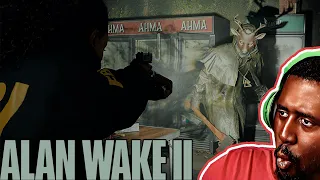 WHO IS SAGA ANDERSON? | Alan Wake 2 Gameplay Reveal Trailer Reaction