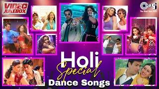 Holi Special Dance Songs | Holi Ke Gaane | Bollywood Holi Songs | Romantic Hits - Video Jukebox