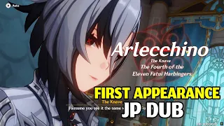 Arlecchino - The Knave First Appearance | Genshin Impact 4.1 Archon Quest