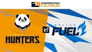 @ChengduHunters vs @DallasFuel | Playoffs | Jour 2