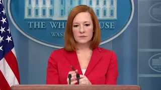 Jen Psaki Says "No Decision Has Been Made" On Banning Oil Imports From Russia