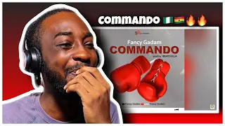 Nigerian 🇳🇬 React To Fancy Gadam - Commando (Audio slide) 🇳🇬🇬🇭🔥🔥