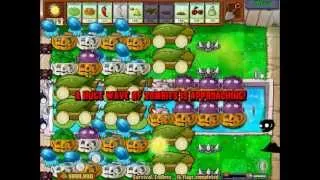 Plants vs Zombies Survival Endless (Flags 16-18)