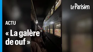 RER C : des passagers descendent sur les voies après deux heures d'attente