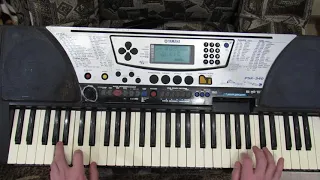 Modern Tolking YAMAHA PSR-340 Как сыграть песни Modern Tolking на синтезаторе