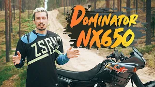 Обзор Honda Dominator NX650 - Легко запороть, сложно не любить!