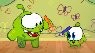 Om Nom Stories 💚 School Pranks (Cut the Rope) Super-Noms 💚 Super ToonsTV