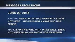 Texts reveal husband's days following Teresa Sievers' murder