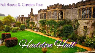 Haddon Hall Derbyshire the home of Lord and Lady Manners a stunning original medieval hall