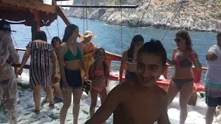 🇹🇷 пиратский корабль 🏴‍☠️ пенная вечеринка 🥳